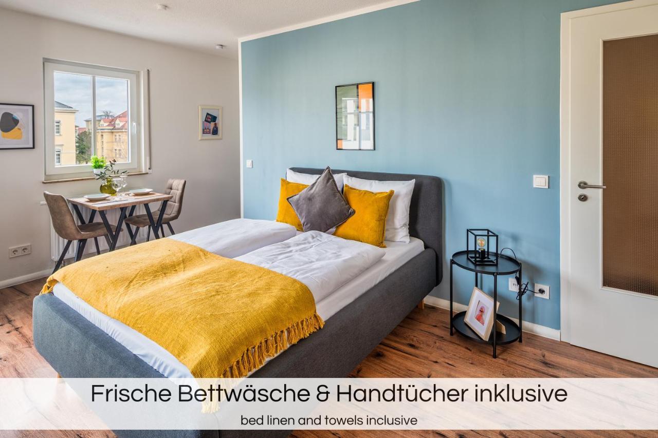 "Neptunblick"- Naehe Altstadt - Ruhig - Balkon - Parkplaetze Dresden Bagian luar foto