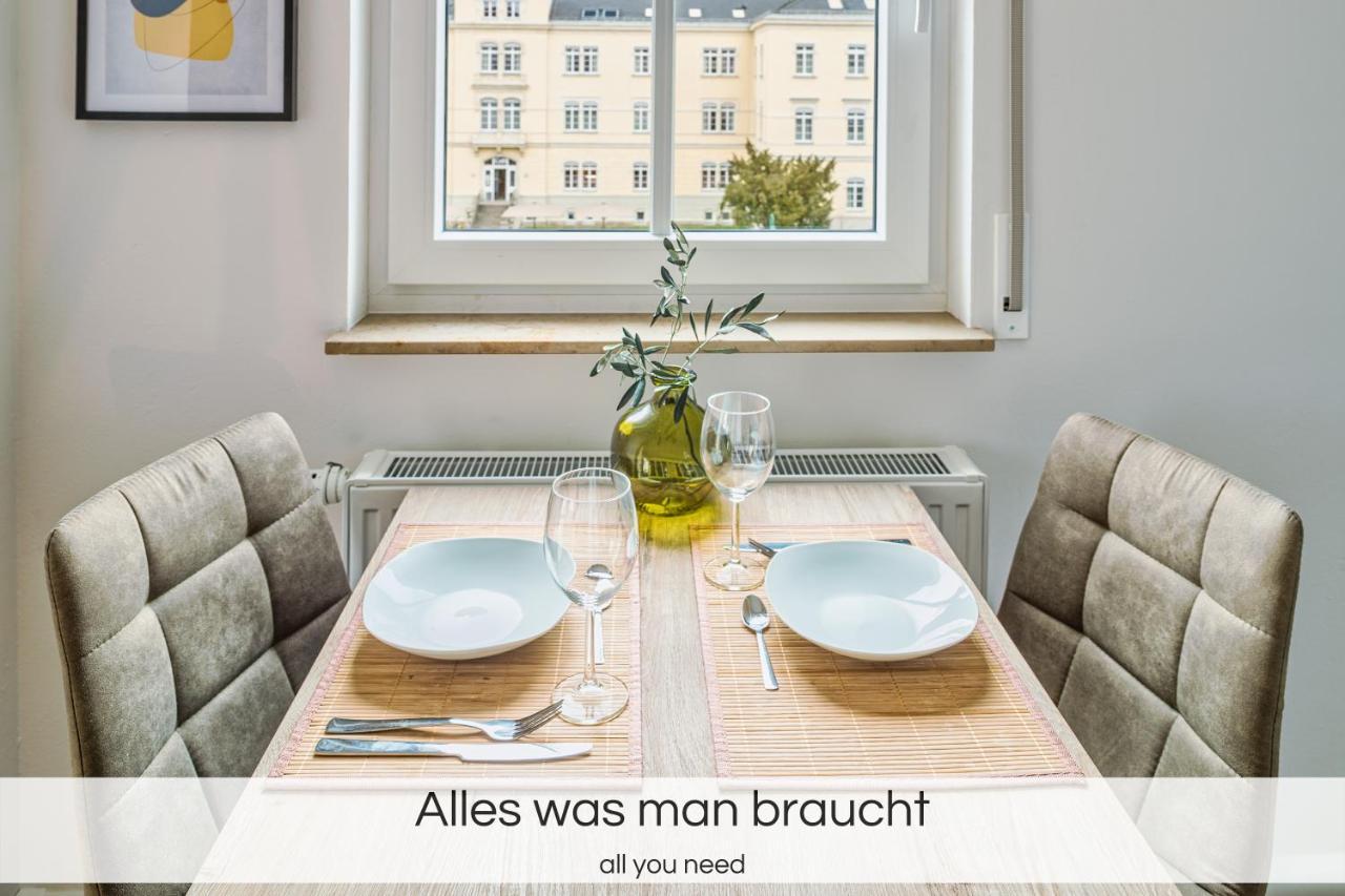 "Neptunblick"- Naehe Altstadt - Ruhig - Balkon - Parkplaetze Dresden Bagian luar foto