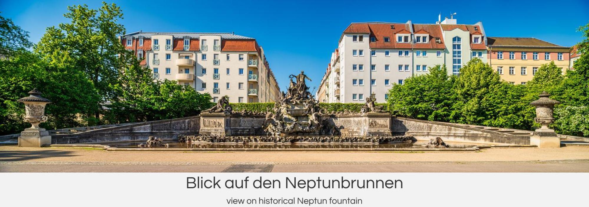 "Neptunblick"- Naehe Altstadt - Ruhig - Balkon - Parkplaetze Dresden Bagian luar foto